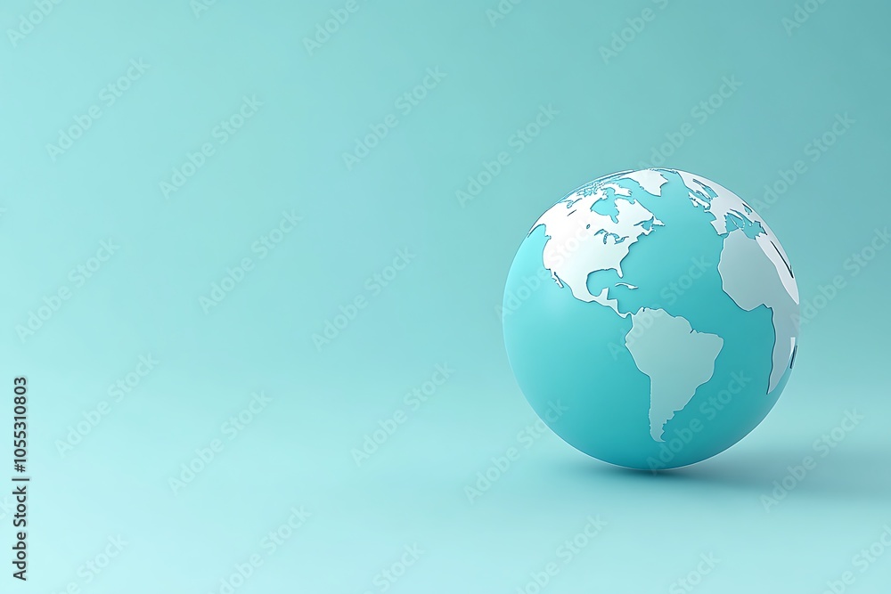 Simple Earth Globe Simple Earth Globe