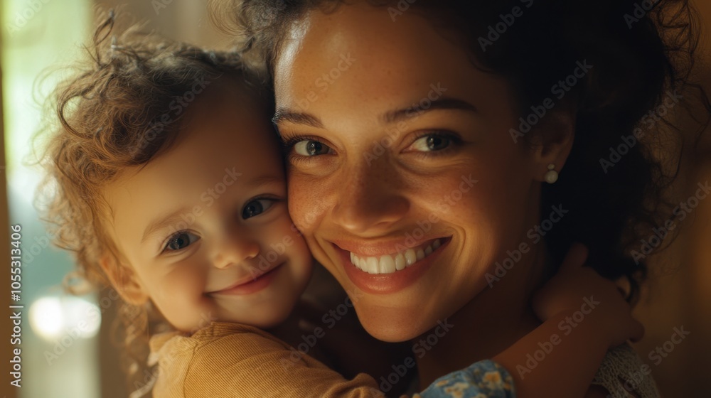 Tender Moment of Family Love Tender Moment of Family Love