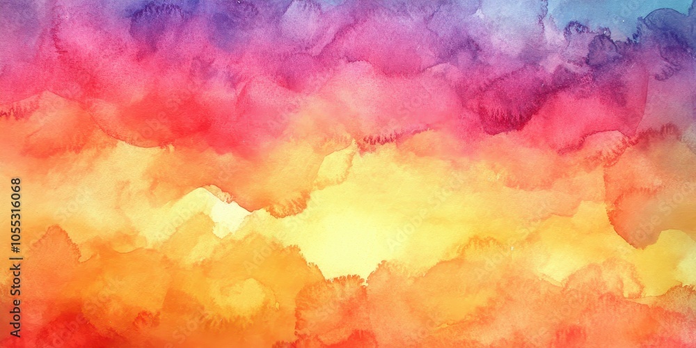 Vibrant Abstract Watercolor Background with Chaos Vibrant Abstract Watercolor Background with Chaos