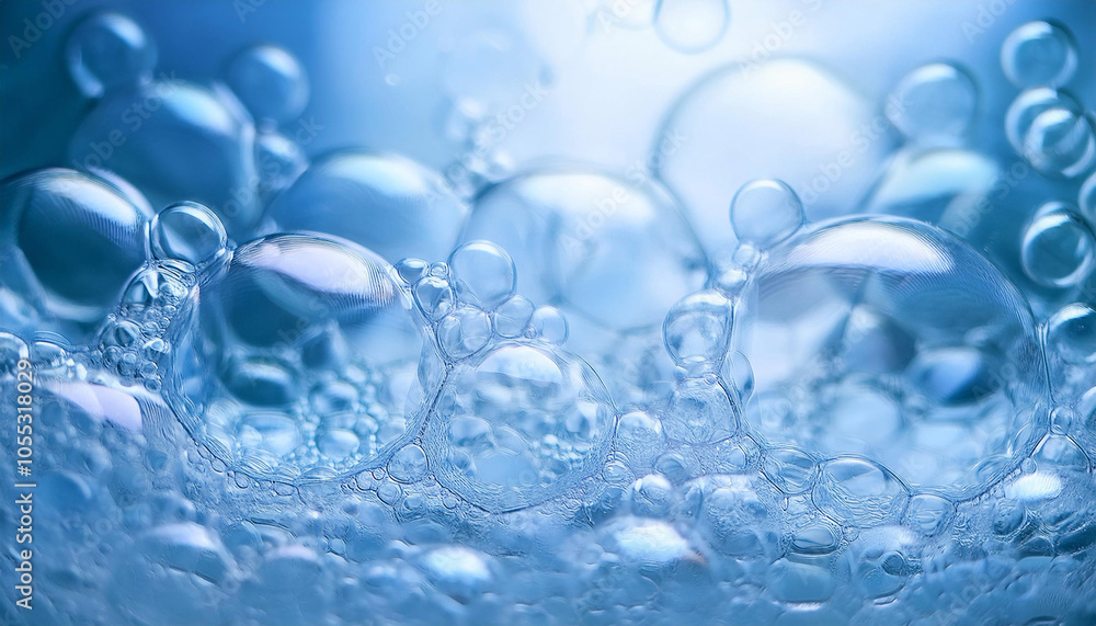 Close-Up of Soap Bubbles and Air Bubbles Close-Up of Soap Bubbles and Air Bubbles