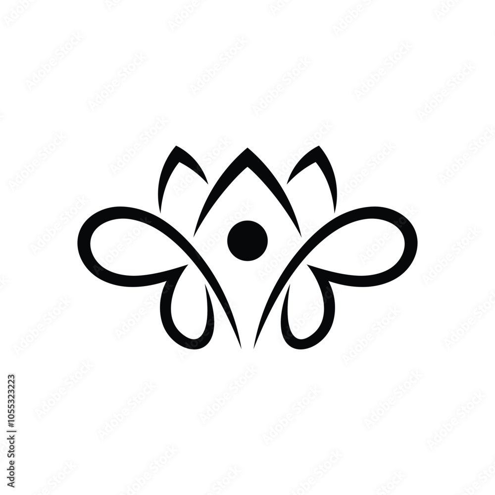 Butterfly Flower and Women's Beauty Logo Design Inspiration Butterfly Flower and Women's Beauty Logo Design Inspiration