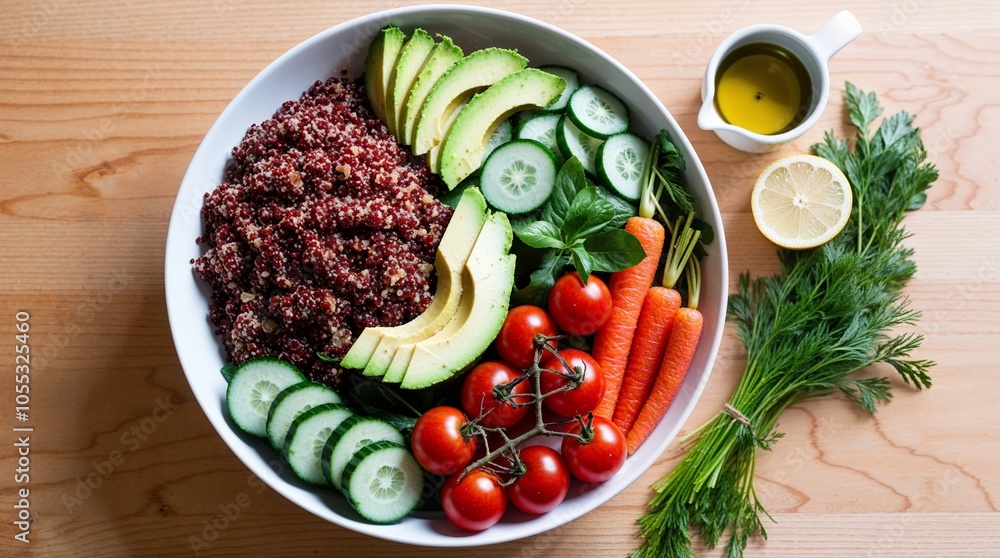 salad with vegetables salad with vegetables