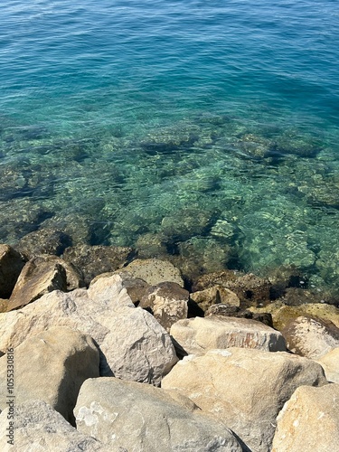 Rocks meets ocean