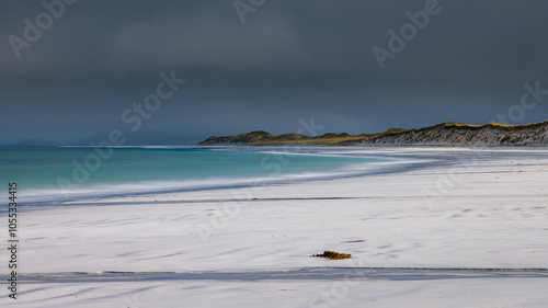 West Beach Berneray. A beautiful beach found in the Outer Hebrides of Scotland.