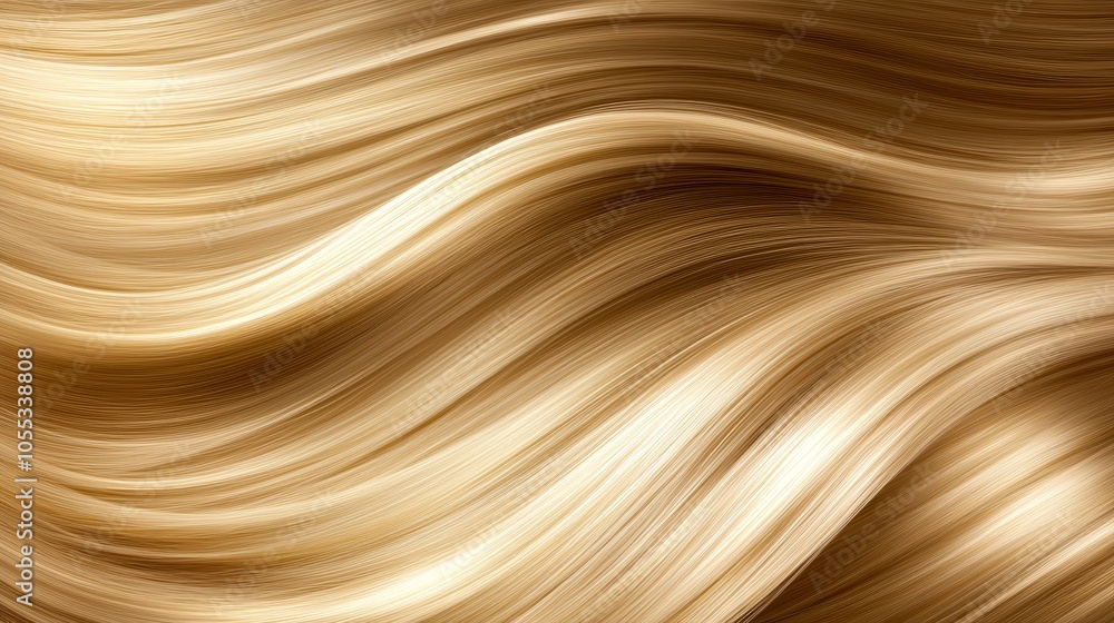 Wavy hair texture background, highquality image for beauty, care, and salon projects Wavy hair texture background, highquality image for beauty, care, and salon projects