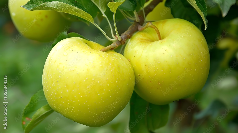 ripe apples on a tree in summer in a graden ripe apples on a tree in summer in a graden