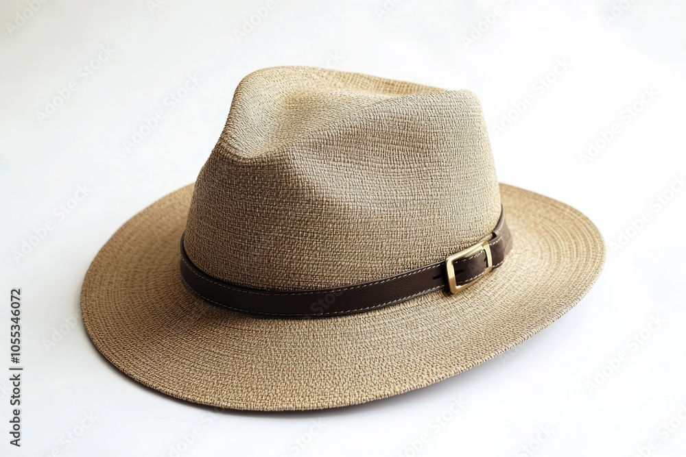 Wide brim fedora hats with belt buckle unisex style. Wide brim fedora hats with belt buckle unisex style.