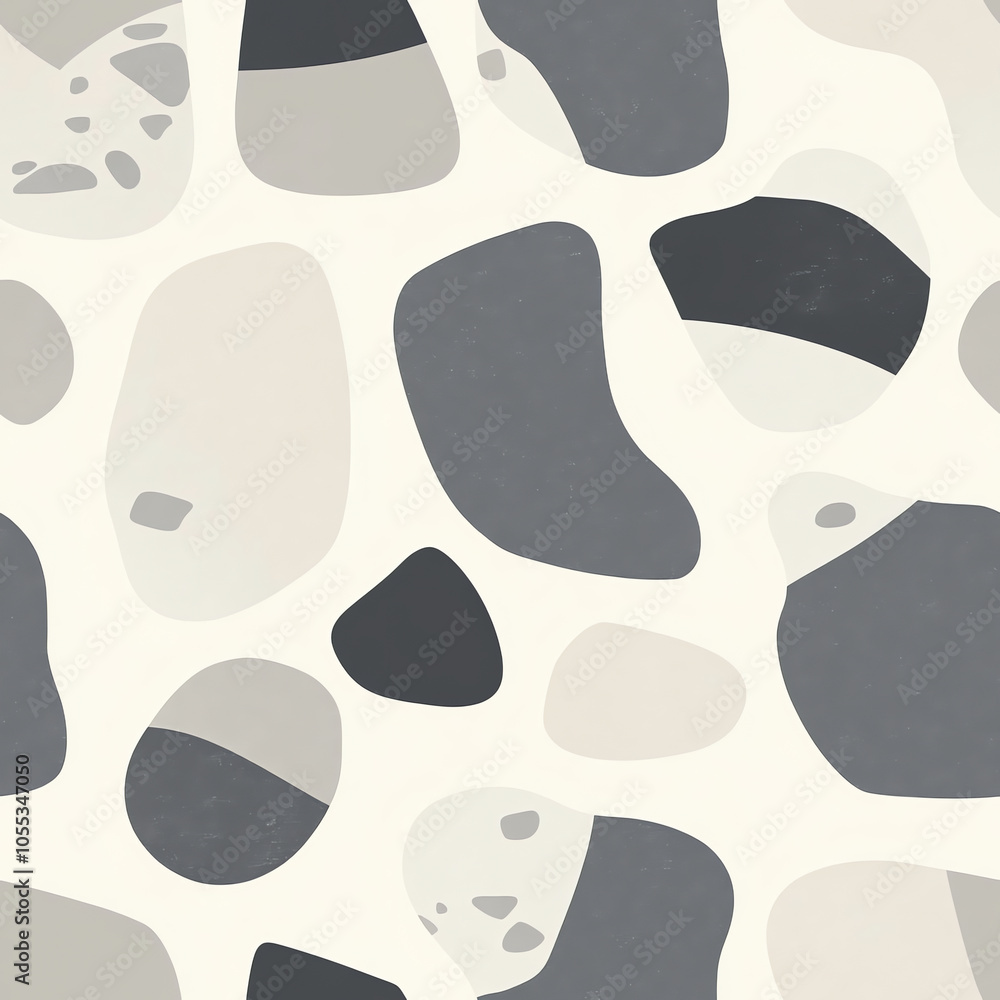 Scandinavian Minimalist Gray Stone Texture Pattern Scandinavian Minimalist Gray Stone Texture Pattern