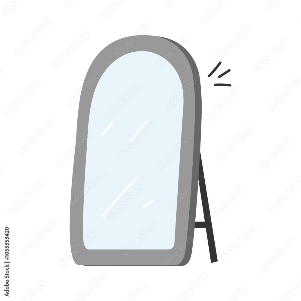A classic mirror, perfect for makeup or dressing table A classic mirror, perfect for makeup or dressing table