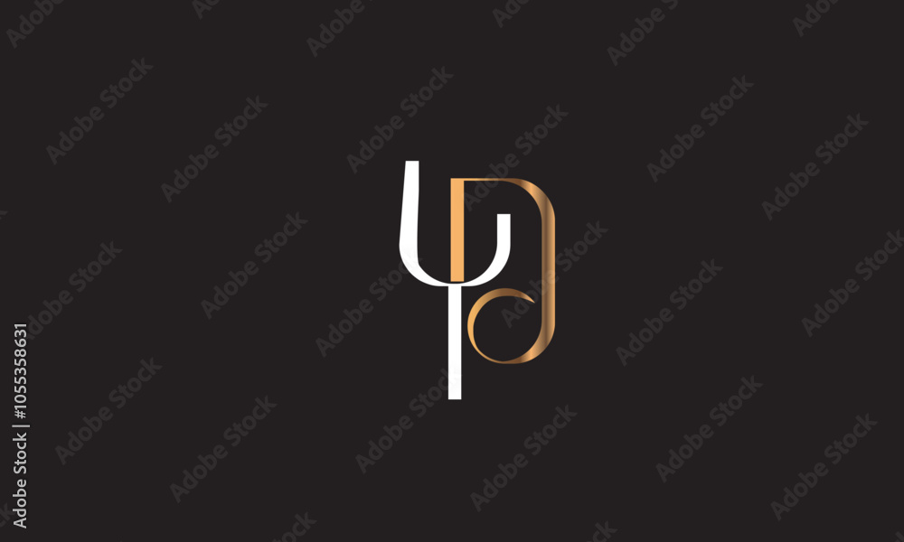 YD, DY , Y ,D, Abstract Letters Logo Monogram YD, DY , Y ,D, Abstract Letters Logo Monogram