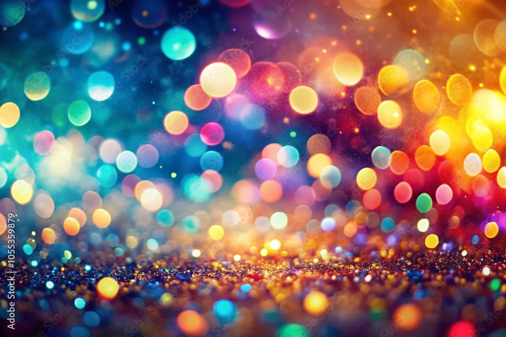 Abstract Bokeh Background with High Depth of Field for Creative Designs and Visual Effects Abstract Bokeh Background with High Depth of Field for Creative Designs and Visual Effects