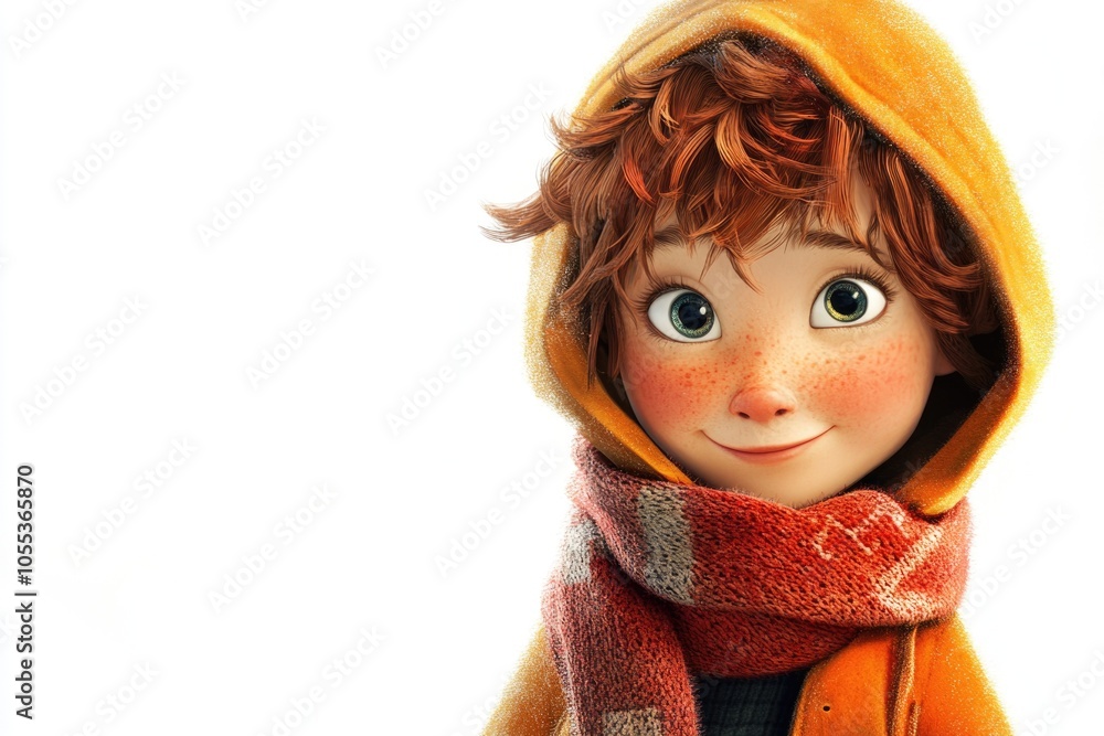 A close-up of a person's face with a scarf wrapped around their neck A close-up of a person's face with a scarf wrapped around their neck