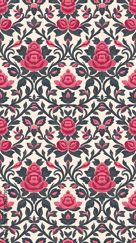 Vector damask seamless pattern background.pattern swatches included for illustrator user, pattern swatches included in file, for your convenient use. Vector damask seamless pattern background.pattern swatches included for illustrator user, pattern swatches included in file, for your convenient use.
