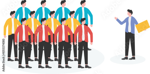 Motivating employees or team members, communicating important information, coaching or encouraging the team to achieve success,

