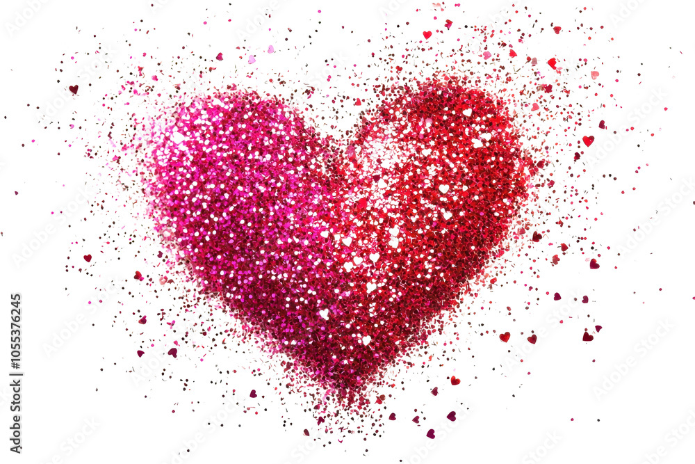 Vibrant red heart with glittering particles on a transparent background, symbolizing love, passion, and romance, perfect for Valentine's themes. Vibrant red heart with glittering particles on a transparent background, symbolizing love, passion, and romance, perfect for Valentine's themes.