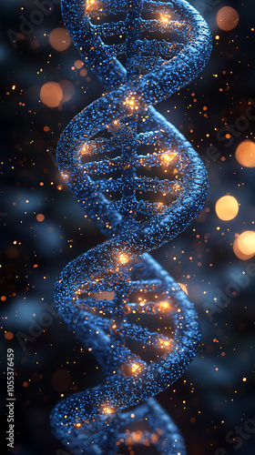 DNA double helix photo