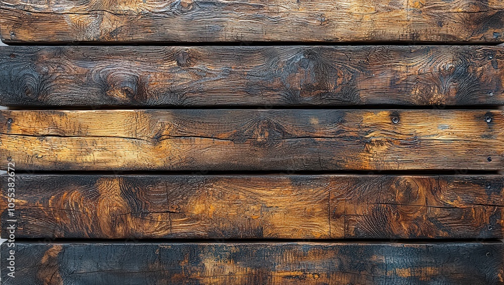 Wooden slat background, close-up, flat lay, front view. Wooden slat background, close-up, flat lay, front view.