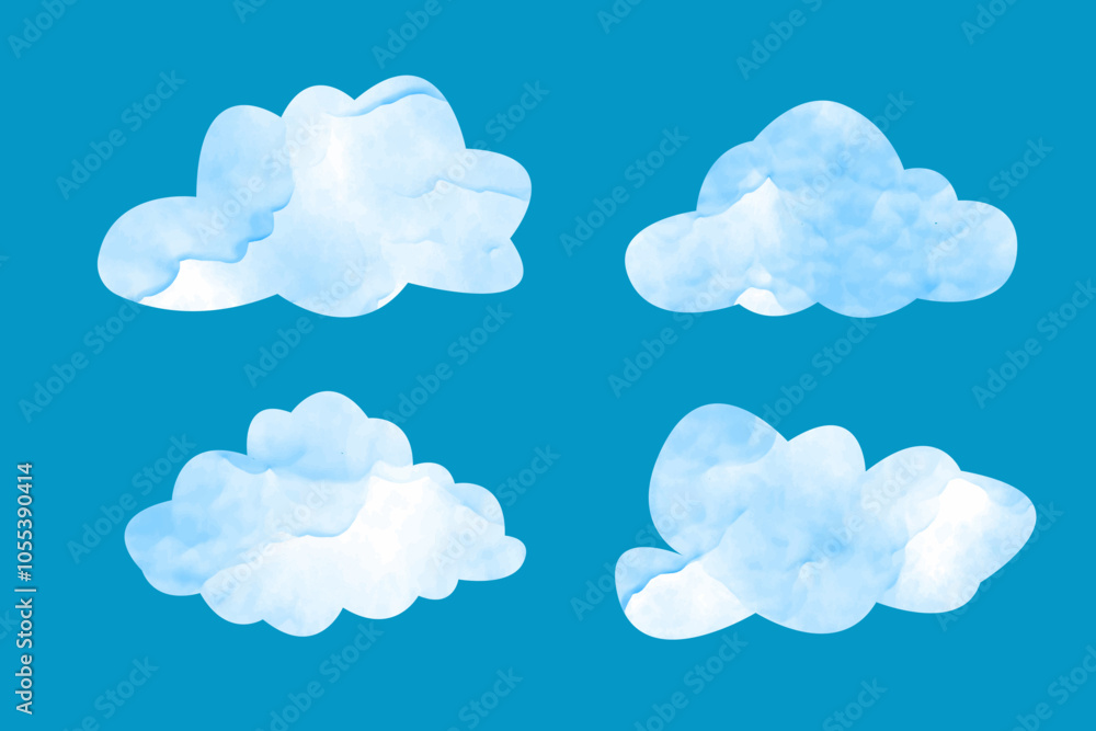 clouds clipart on blue background clouds clipart on blue background