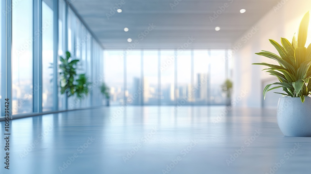 Modern office interior with panoramic windows, blurred background, and bright natural lighting, featuring a contemporary workspace design and sleek furnishings. Modern office interior with panoramic windows, blurred background, and bright natural lighting, featuring a contemporary workspace design and sleek furnishings.