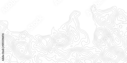 The stylize geometric topographic cartography pattern with lines seamless topography map and counter map. abstract sea map area space geometric line technology topo landscape grid map texture.