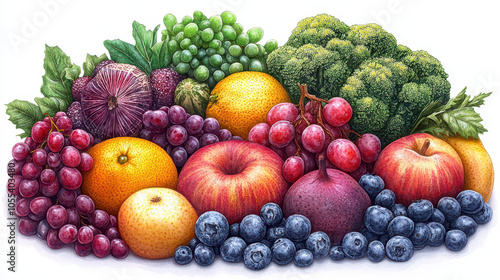 fruit and vegetables