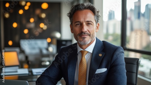 Portrait of a businessman in the office