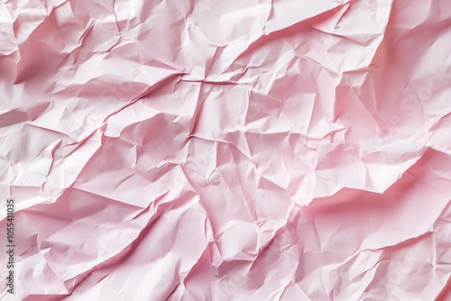 Wallpaper Mural Pink Crumpled Paper Texture Torontodigital.ca