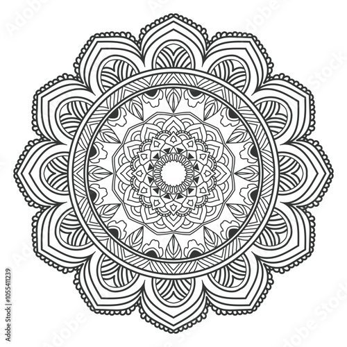 mandala design flower mandala design