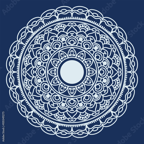 round lace ornament