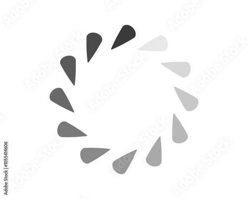 Loading bar status icon. Vector illustration. Vector loaded icons. Download progress. Donload or Upload.