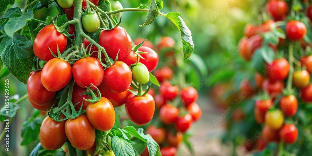 A lush tomato plant with multiple stems and vines, outdoor living, gardening, tomato plant, botanicals A lush tomato plant with multiple stems and vines, outdoor living, gardening, tomato plant, botanicals