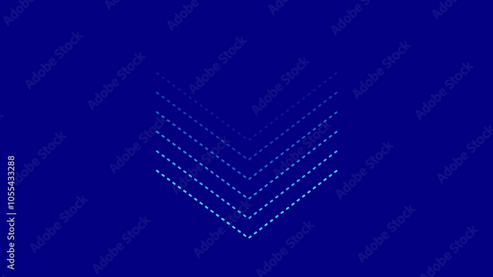 Arrow points downward in smooth, looping animation. Blinking directional arrow swipes with seamless motion. Arrow points downward in smooth, looping animation. Blinking directional arrow swipes with seamless motion.