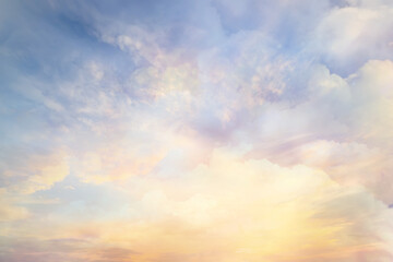 watercolor gradient pastel background clouds abstract, wallpaper heaven