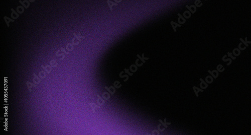 Modern purple black gradient blurred abstract with noise texture for your graphic design