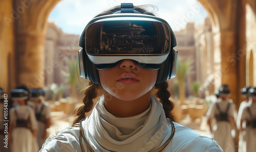 Virtual Reality Headsets Bring the Mysteries of Ancient History Alive in an Innovative Learning Environment