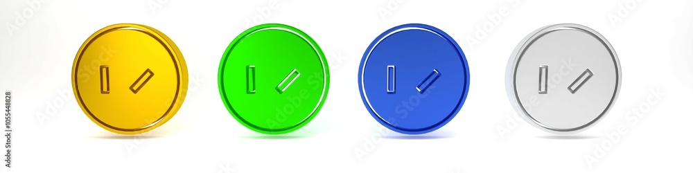 Colorful Round wooden shield icon isolated on white background. Security, safety, protection, privacy, guard concept. Minimalism concept. 3D render illustration Colorful Round wooden shield icon isolated on white background. Security, safety, protection, privacy, guard concept. Minimalism concept. 3D render illustration