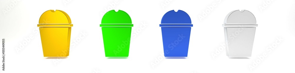Colorful Paper glass and water icon isolated on white background. Soda drink glass. Fresh cold beverage symbol. Minimalism concept. 3D render illustration Colorful Paper glass and water icon isolated on white background. Soda drink glass. Fresh cold beverage symbol. Minimalism concept. 3D render illustration