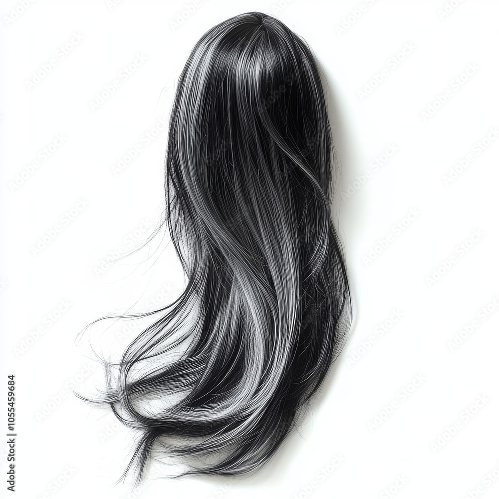 Fototapeta premium long hair style