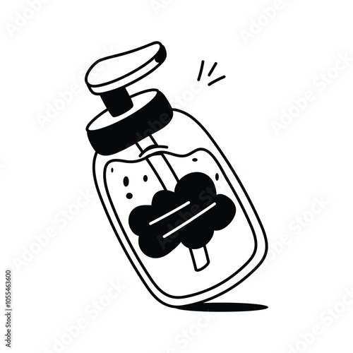 A moisturizing lotion used to hydrate and soften the hands