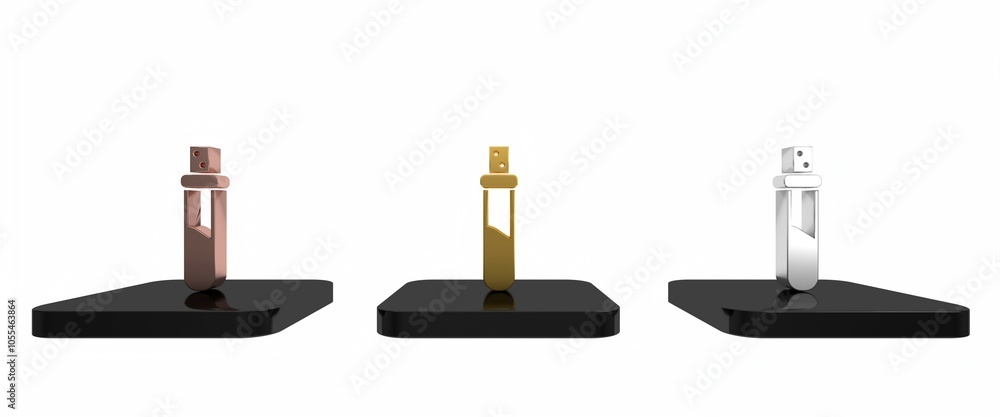 Colorful Bottle with love potion icon isolated on white background. Valentines day symbol. Minimalism concept. 3D render illustration Colorful Bottle with love potion icon isolated on white background. Valentines day symbol. Minimalism concept. 3D render illustration