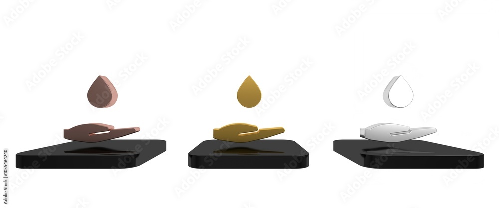 Colorful Washing hands with soap icon isolated on white background. Washing hands with soap to prevent virus and bacteria. Minimalism concept. 3D render illustration Colorful Washing hands with soap icon isolated on white background. Washing hands with soap to prevent virus and bacteria. Minimalism concept. 3D render illustration