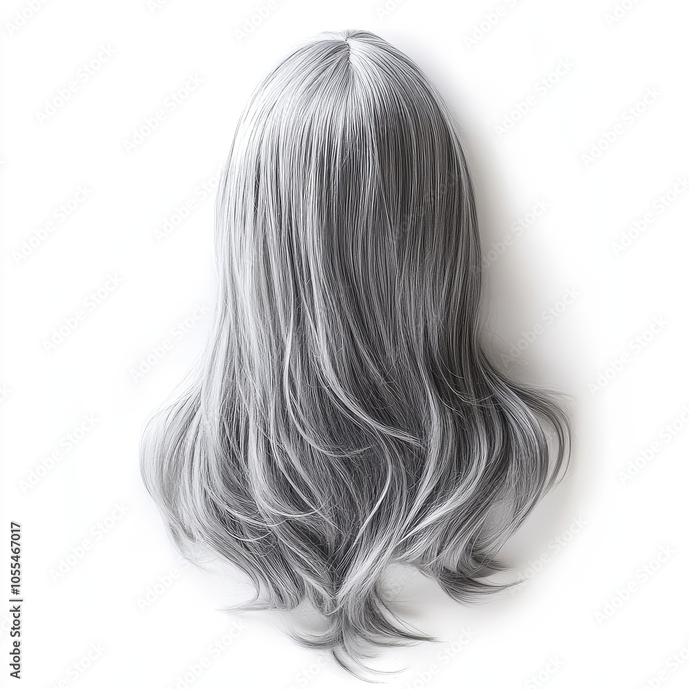 Naklejka premium long hair style