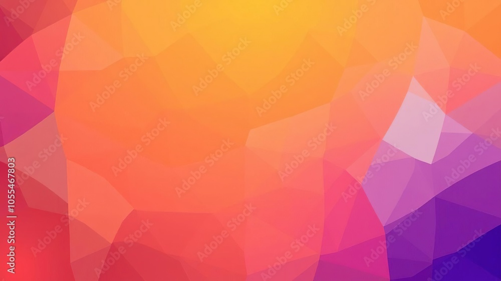 Obraz premium Orange hexagon gradient background with a modern and abstract design, perfect for use in graphic design projects or digital art, digital, background, backdrop