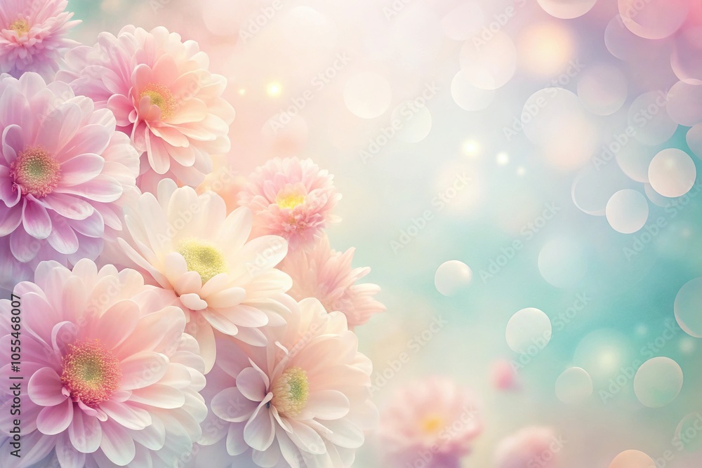 Pastel color flower background with delicate petals and subtle shading, botanical illustration, gentle hues, serene atmosphere, pastel colors, garden backdrop Pastel color flower background with delicate petals and subtle shading, botanical illustration, gentle hues, serene atmosphere, pastel colors, garden backdrop