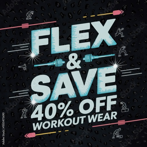 Fitness apparel sale featuring moisture wicking technology for ultimate comfort photo