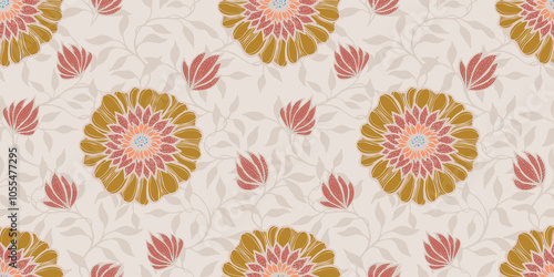 Bild auf Leinwand decore tiles design,floor descore design,wall decore design flower design