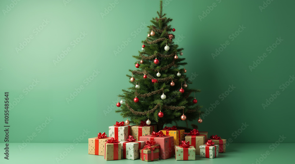 christmas tree and gifts christmas tree and gifts