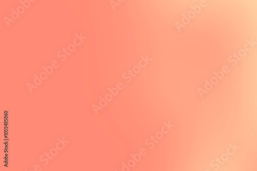 A minimalist gradient background with a soft transition from vibrant coral orange to gentle pastel yellow. The seamless combination of shades creates a warm and inviting atmosphere.