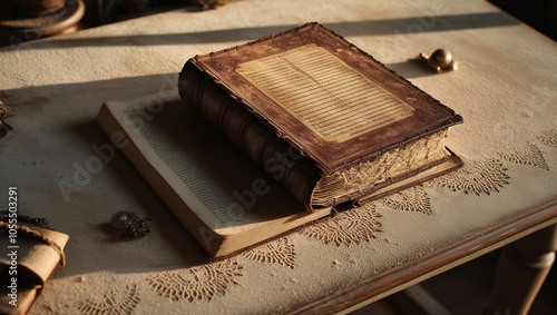 Wallpaper Mural dusty old book Torontodigital.ca