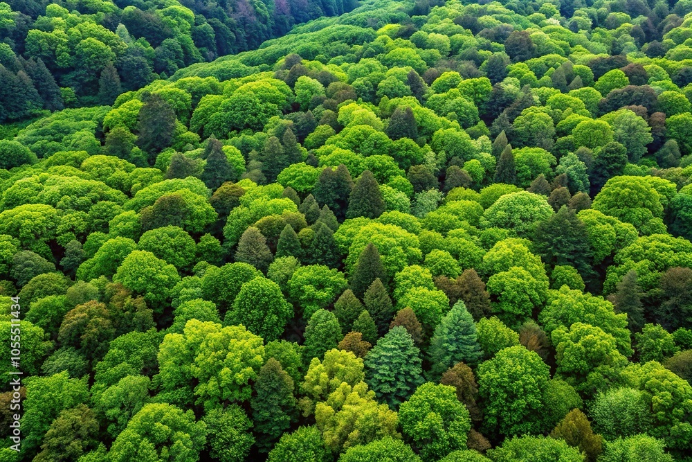 dense foliage covers trees of various shapes and sizes in a natural forest setting, foliage, tree diversity, canopy, growth dense foliage covers trees of various shapes and sizes in a natural forest setting, foliage, tree diversity, canopy, growth